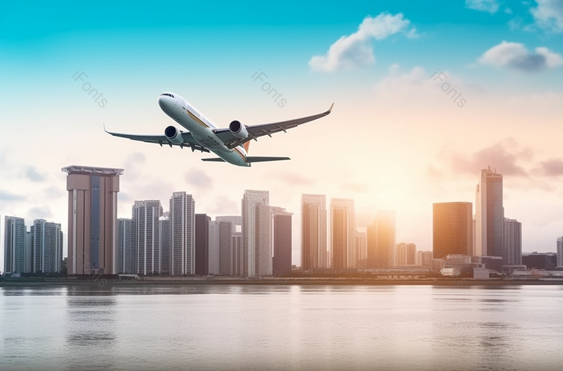 飞行城市建筑商务交通运输全球化摄影图,高清,摄影图,摄影图片,图片大全,摄影图免费下载